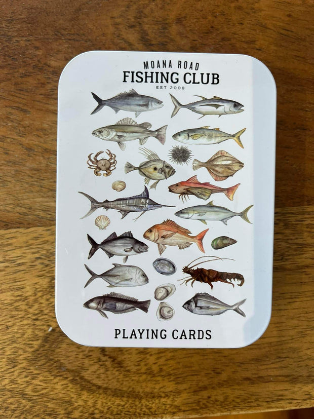 Moana Road NZ Fishing Club Playing Cards 243