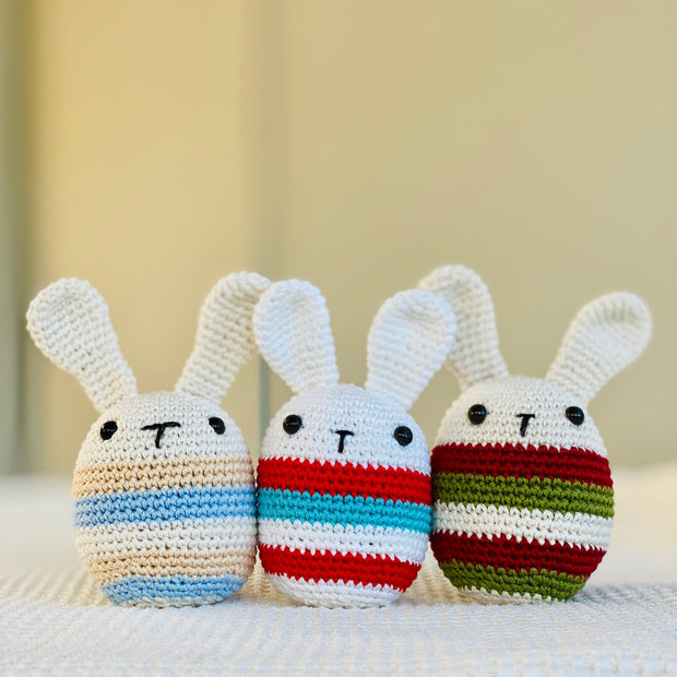 Above Rubies Crochet Egg Bunny