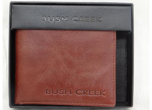 Bush Creek Mens Leather Wallet NV42