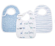 Aden and Anais 3 pack muslin snap bibs