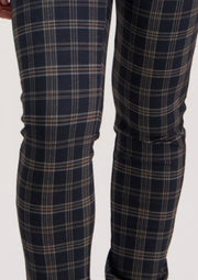 Vassalli 234 Slim Leg Full length Printed Ponti Pull On Pant