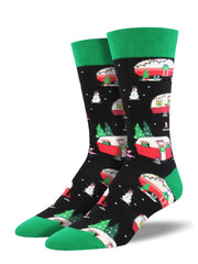 Socksmith Christmas Campers Mens / Large Unisex Socks 1645