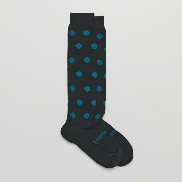 Lamington Merino Wool Knee High Socks | woman / small unisex| Neo