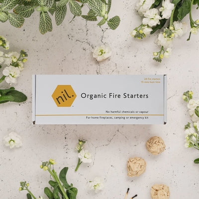 Nil fire starters - organic (pack of 24)