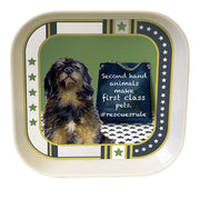 Little Dog Laughed Bamboo Trinket Tray Rescues Rule 08