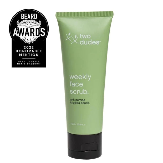 Two Dudes Weekly Face Scrub