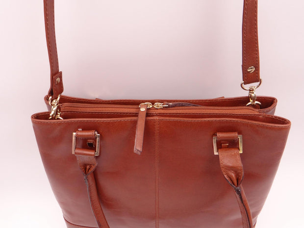 Second Nature Large Leather Tote YK13